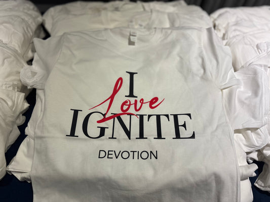 I LOVE IGNITE short sleeve unisex crewneck t-shirt