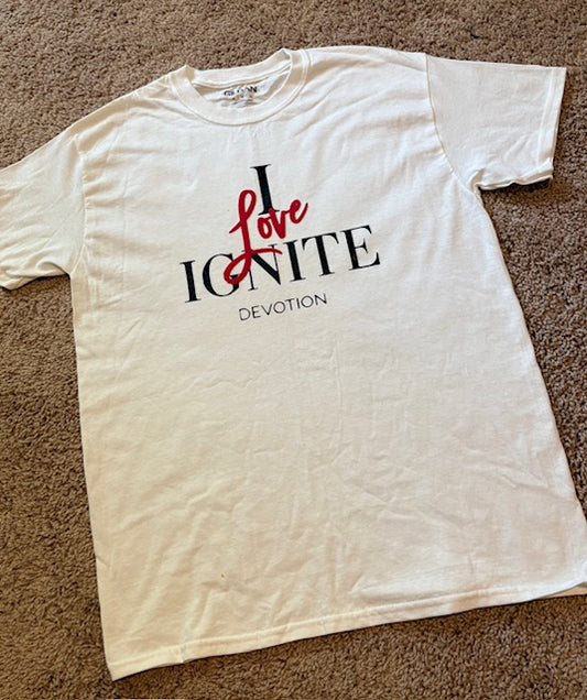 I LOVE IGNITE short sleeve unisex crewneck t-shirt
